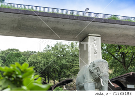 【多摩動物公園の入場門】 【多摩動物公園の入場門】 71538198