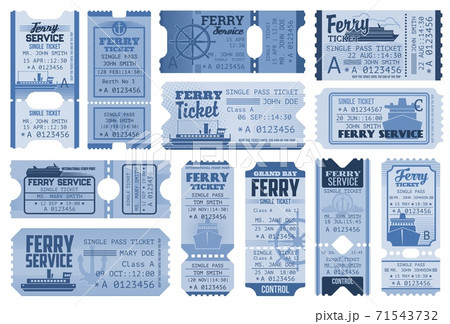 Tickets, ferry boat, ship cruise or vacation liner Tickets, ferry boat, ship cruise or vacation liner 71543732