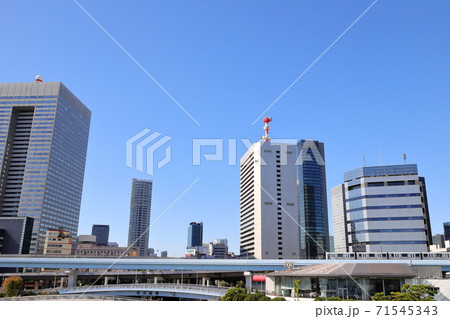 都市風景 東京都 浜崎橋付近 都市風景 東京都 浜崎橋付近 71545343