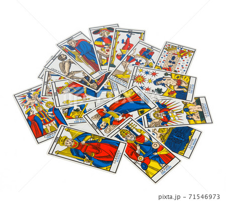 Divinatory tarot cards 71546973