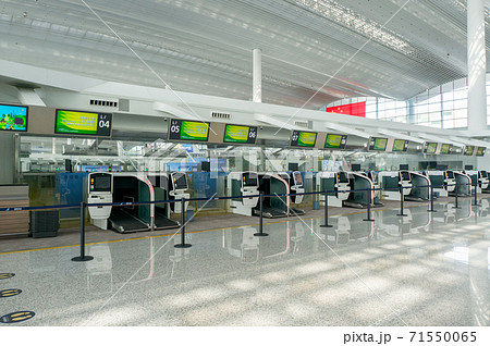 広州白雲国際空港の写真素材