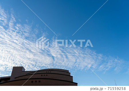 秋の朝の空 秋の朝の空 71559258
