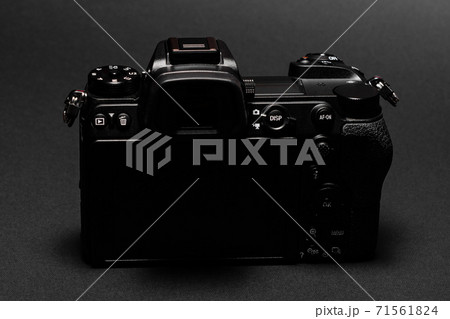 Close-up camera, back screen or display, viewfinder, new series of cameras. Close-up camera, back screen or display, viewfinder, new series of cameras. 71561824