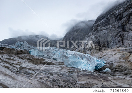 Nigardsbreen glacier view. Norway mountains trip 71562340