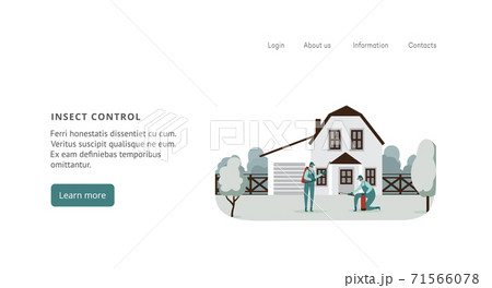 Insect control and house pest control service website 71566078