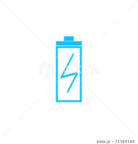 Battery Charging icon flat. Battery Charging icon flat. 71569180