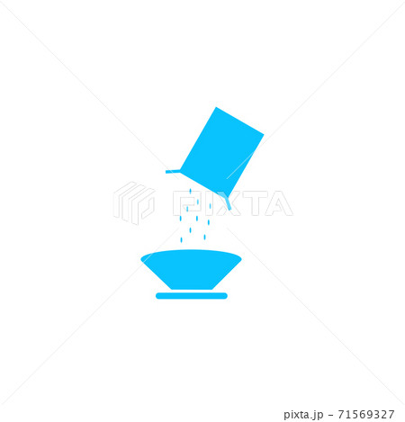 Cereal icon flat. 71569327