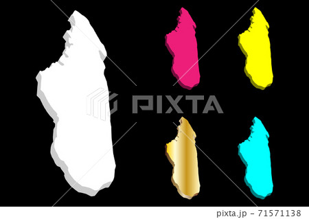 3D map of Madagascar 3D map of Madagascar 71571138