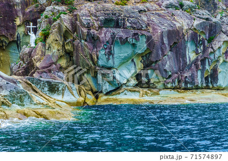 キリシタン洞窟　若松島クルーズ　【長崎県南松浦郡新上五島町】 71574897