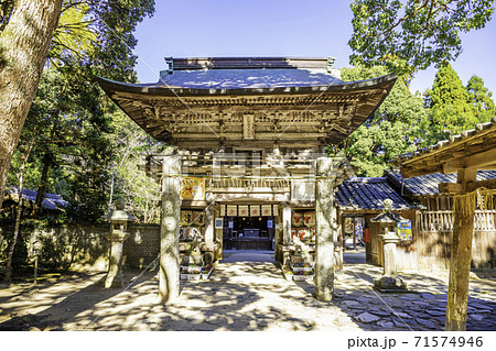 糸島のパワースポット 櫻井神社 福岡県糸島市 の写真素材