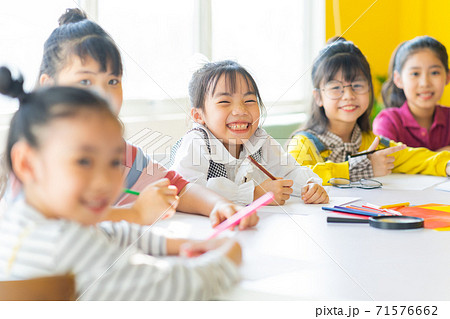 Group of kid, classroom Group of kid, classroom 71576662