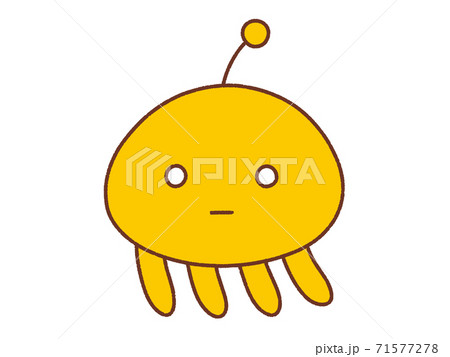 エイリアンのイラスト素材