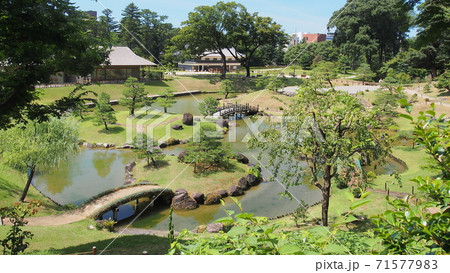 復元された金沢城玉泉院丸庭園 復元された金沢城玉泉院丸庭園 71577983