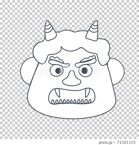 Setsubun Coloring Demon 71581155