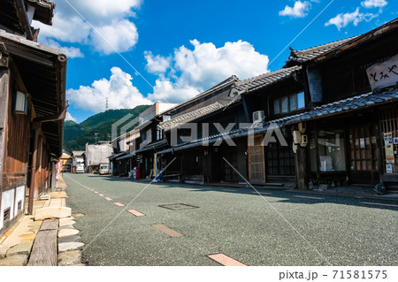 岐阜県 美濃市 うだつの上がる町並み 岐阜県 美濃市 うだつの上がる町並み 71581575