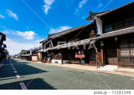 岐阜県 美濃市 うだつの上がる町並み 岐阜県 美濃市 うだつの上がる町並み 71581599