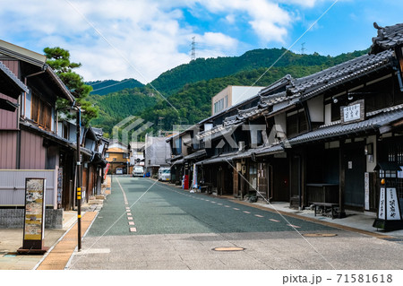 岐阜県 美濃市 うだつの上がる町並み 岐阜県 美濃市 うだつの上がる町並み 71581618