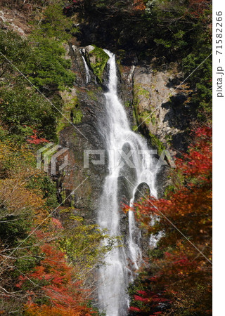 日本の滝、秋の神庭の滝 日本の滝、秋の神庭の滝 71582266