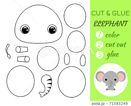 coloring and cut out pages for kids