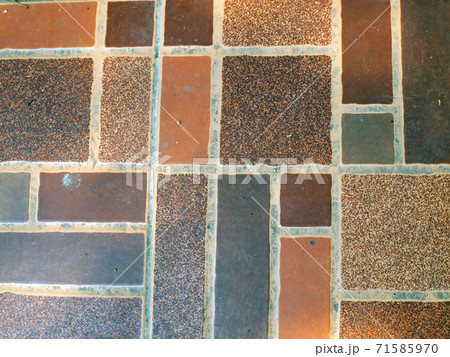 Brick footpath background Brick footpath background 71585970