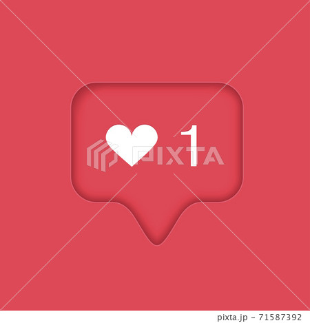 vector modern like pink icon background vector modern like pink icon background 71587392