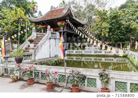 ベトナム・ハノイの一柱寺 71588800