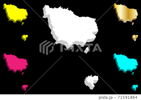 3D map of Norfolk Island 3D map of Norfolk Island 71591864
