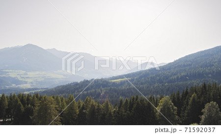 Sunny summer day with blue skies in Muttereralm, one of the mountains of the Austrian alps. Sunny summer day with blue skies in Muttereralm, one of the mountains of the Austrian alps. 71592037