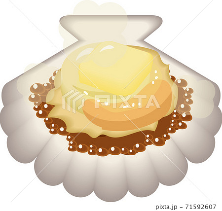 帆立のバター焼き 71592607