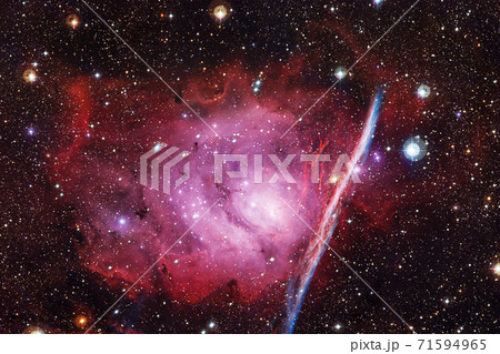 Nebula, cluster of stars in deep space. Elements of this image furnished by NASA Nebula, cluster of stars in deep space. Elements of this image furnished by NASA 71594965