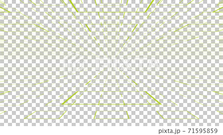 CGスクエア　多数の立体スクエアで構成された背景素材 71595859