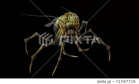 the evil bug 3d render 71597716