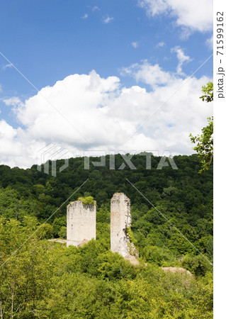 Tours de Carbonnieres, Correze, France 71599162