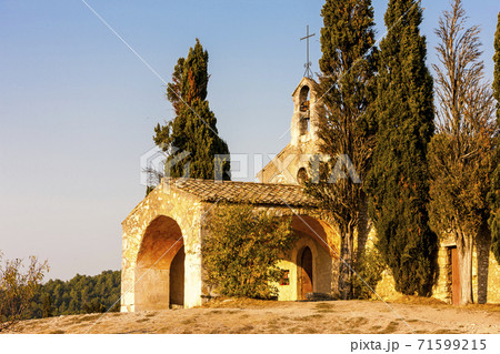 Chapel St. Sixte in central Provence, France 71599215