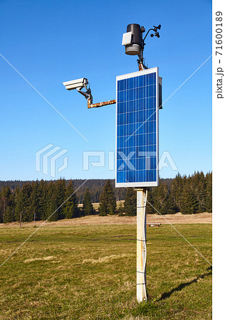 remote camera solar power