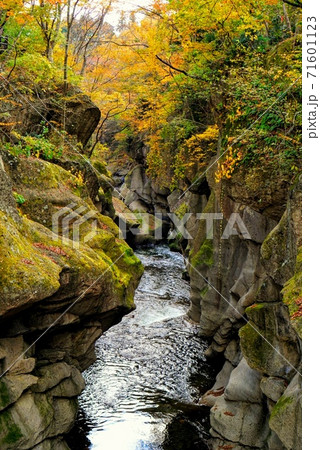 秋の磊々峡 秋の磊々峡 71601123