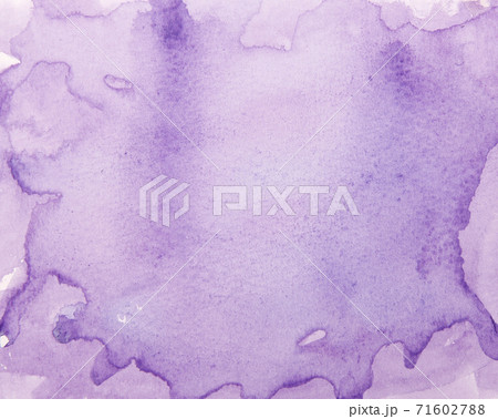Abstract lilac watercolor on paper texture as background Abstract lilac watercolor on paper texture as background 71602788
