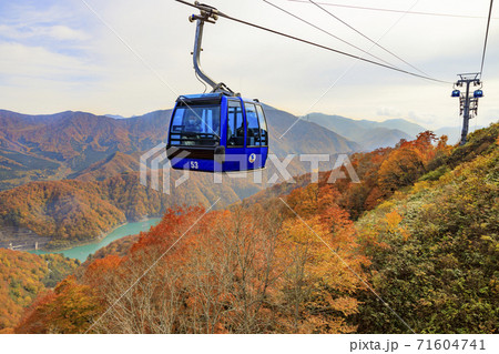 ドラゴンドラからの苗場高原 秋 71604741