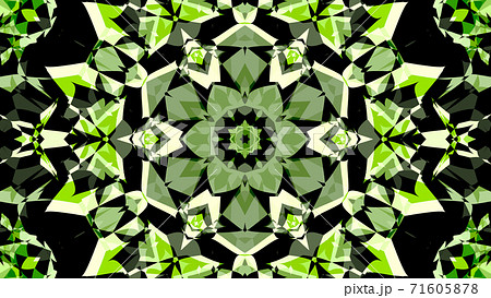 緑と白黒の万華鏡 緑と白黒の万華鏡 71605878