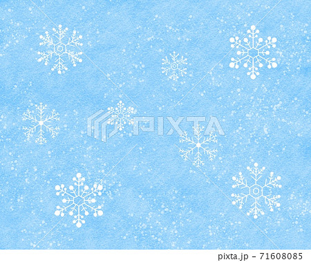 雪イメージ背景イラスト 71608085