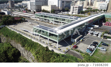 天空カフェ「シーバーズカフェ」／日立駅に直結、絶景の映えポイント／ドローンによる空撮 71608200