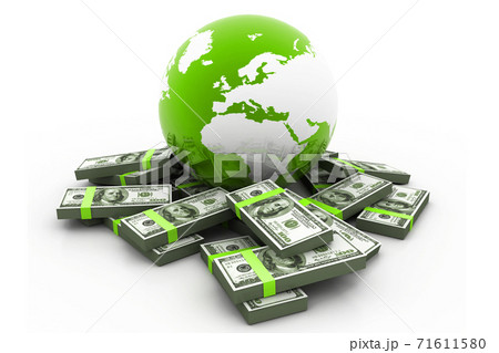 Globe and money.(global business). Globe and money.(global business). 71611580