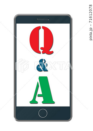 スマートフォンのQ&Aイメージ　　 71612078
