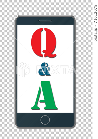 スマートフォンのQ&Aイメージ　　 71612078