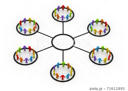 Business networking. 71612893