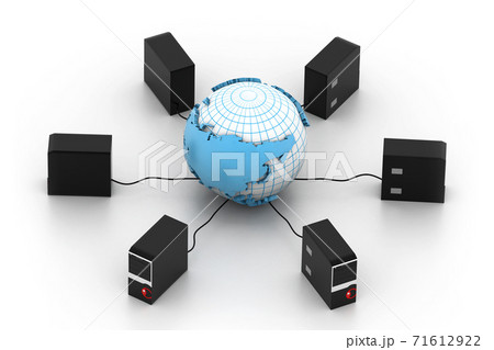 Global computer network. 71612922