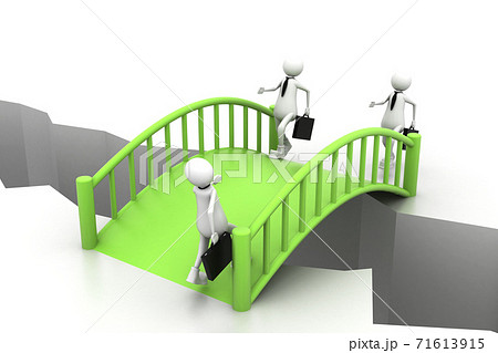 Bridge crisis. (Business concept). 71613915