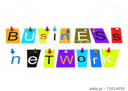 Business network. 71614050