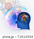 Intelligence concept in abstract design 71614504