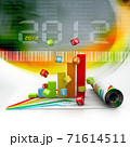 Business graph 71614511